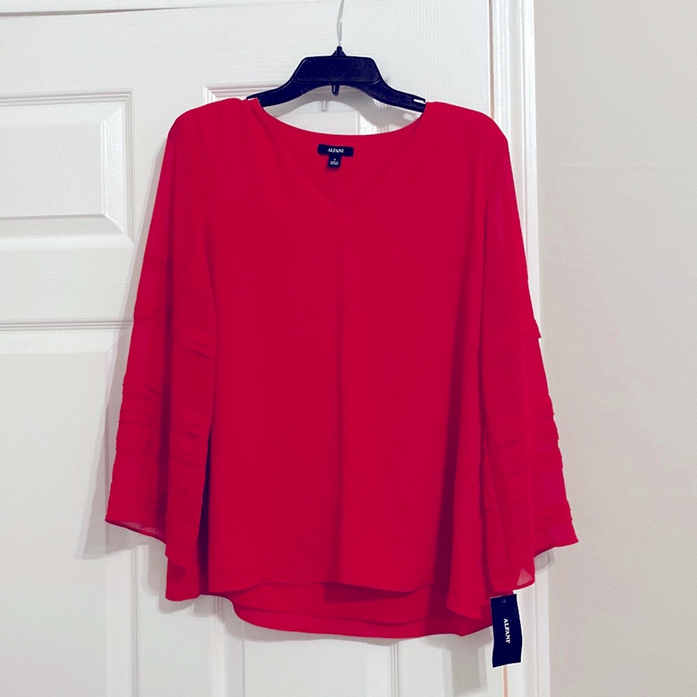ALFANI small size red top